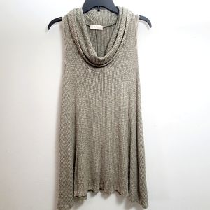 Altar'd State Cowl Neck Tunic Tank Top Size L